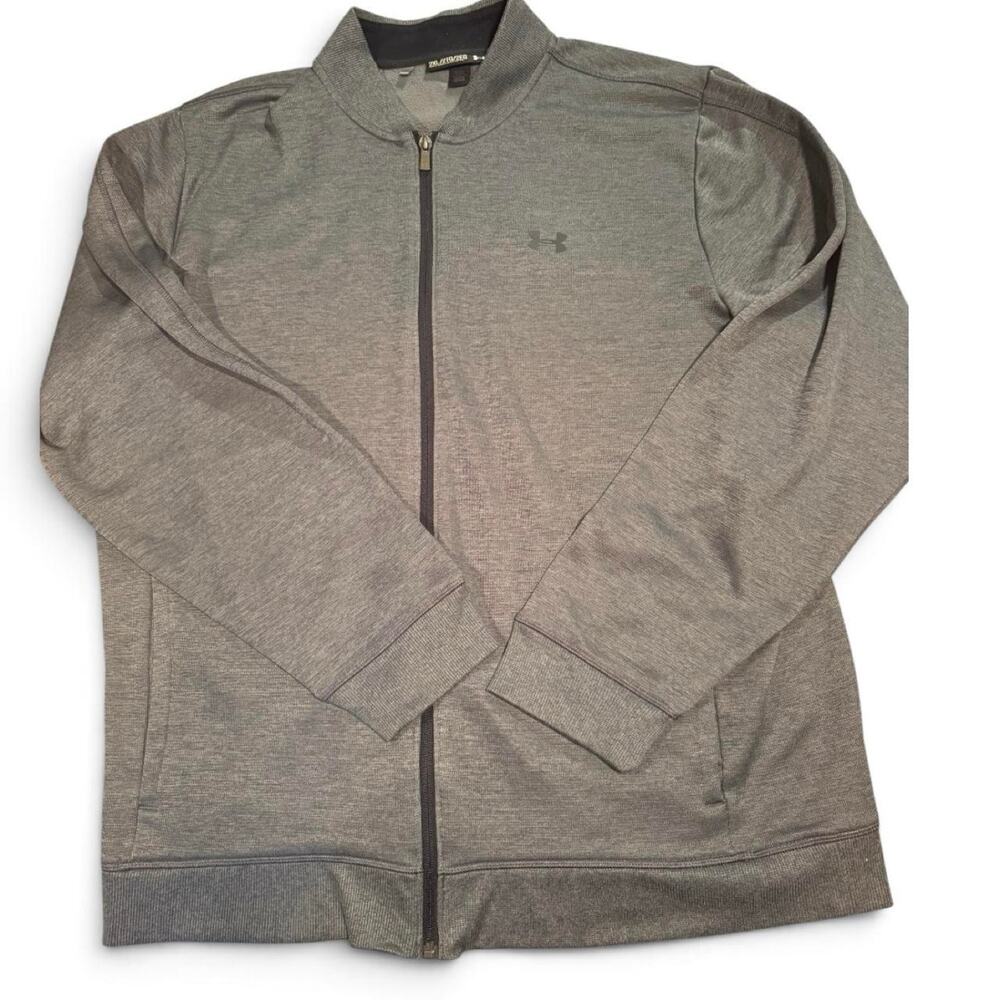 Under Armour Men’s 2XL Gray Full Zip Track Jacket
